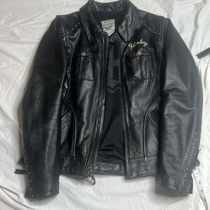 Medium Harley Davidson leather jacket
